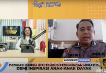 Anggota Polsek Hantakan,Bripka Riri Herlianto Melakukan Pendekatan Kepada Masyarakat Kalimantan Selatan