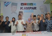 Ahmad Yuzar Menyampaikan Terima Kasih Kepada Partai Koalisi, Relawan, Tokoh dan masyarakat