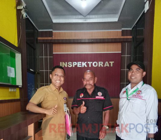 JPKP Riau Berkunjung Ke Inspektorat Pelelawan Tentang Anggaran Dana Desa Yang Tidak Sesuai Dan Tidak Tepat Sasaran