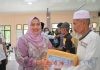 Bupati Bengkalis Kasmarni Melaksanakan Safari Ramadhan Di Gedung Ismail Yusuf