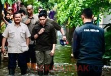 Prabowo Tinjau Lokasi Banjir di Bekasi dan Tegaskan Pemerintah Merespon Cepat Bagi Warga yang Terdampak Banjir
