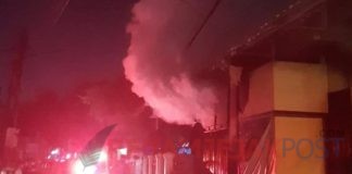 Kebakaran Terjadi Di Warung Kopi Warkop Pondok Cina
