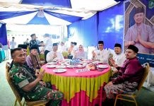 Bupati Bengkalis Kasmarni Hadiri Kegiatan Halal Bihalal Bersama Pemerintah Kecamatan Mandau