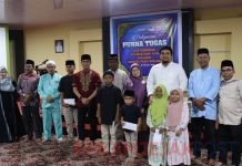 Disdik Bengkalis Mengadakan Bukber dan Santuni Anak Yatim Bersama Pengawas Purna Tugas