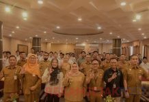 Dalam Rangka Sosialisasi PPG Di Bengkalis, Bupati Bengkalis Menerima Audiensi Dari PPG Pekanbaru