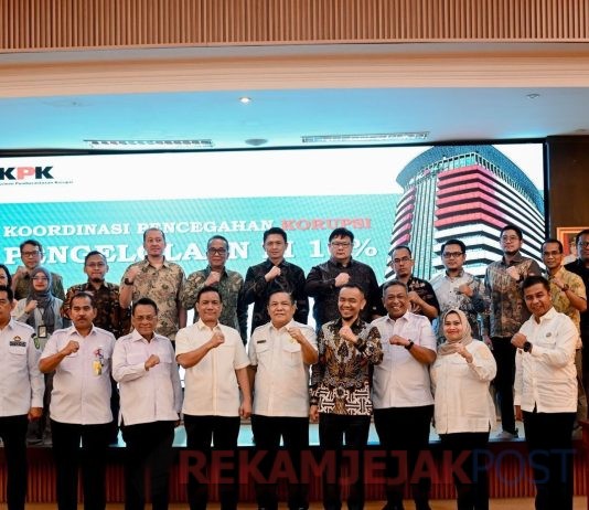 Bupati Bengkalis Ikutserta Hadir Dalam Rapat Hasil Deteksi PI Bersama KPK RI