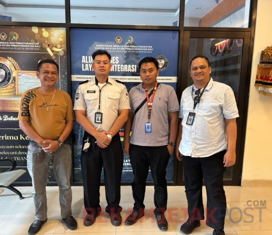 Bangun Kemitraan yang Berintegritas, Lapas Kelas IIA Kerobokan dan Rekamjejakpost.com Perkuat Sinergi Informasi Publik