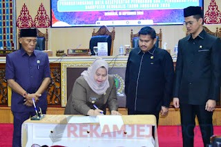 Pendapatan Bengkalis Meningkat, Pemkab Dan DPRD Bengkalis Sepakat Merubah APBD 2026