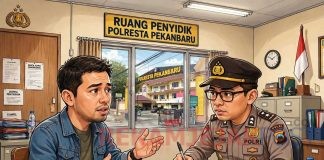 Menindaklanjuti Kasus Kekerasan Terhadap Advokat, Polresta Pekanbaru Melakukan Pemanggilan Saksi